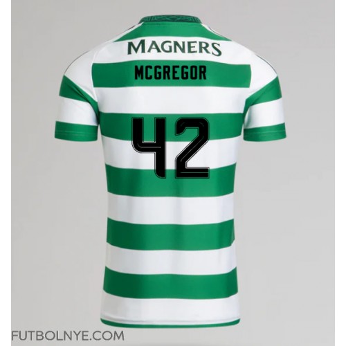 Camiseta Celtic Callum McGregor #42 Primera Equipación 2024-25 manga corta